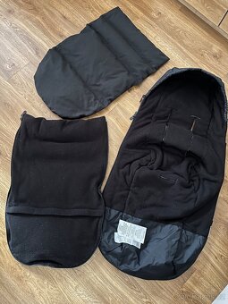 Zimní fusak Bugaboo performance Black - 2