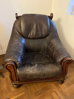 Kožená sedací souprava - 2