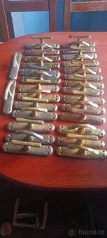 Mosazné kování ,kliky kličky - 2