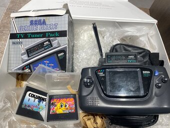Sega Game Gear + TV Tuner Pack + hry Columns a Slider - 2