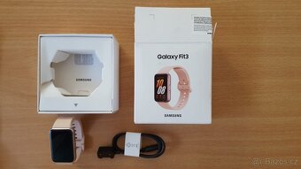 Smartwatch Samsung Galaxy Fit3 - růžové - 2