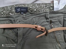 Dámské khaki kalhoty zn.Reserved vel.36 - 2