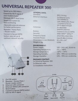 Strong univerzální opakovač 300 v2 nerozbaleny zaruka doklad - 2