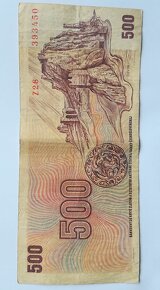 500Kčs 1973 (vojáci SNP a Partyzáni) - 2