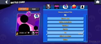 Prodám Brawl stars učet - 2