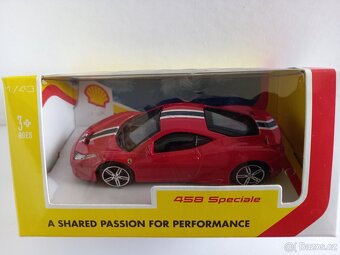 BBURAGO-FERRARI 1:43-F50,GTB4,458SPECIALE,F12BERLINETTA - 2