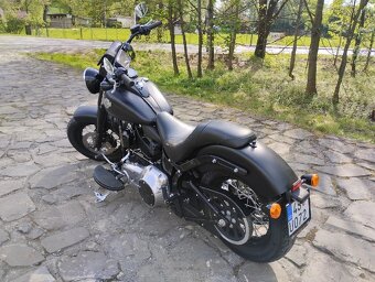 harley davidson softail slim 103.black line.rv 2017. - 2