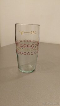 Retro pivní sklo - 2