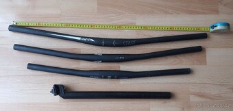 Sedlovka 26,4 mm a 3x řidítka - 2