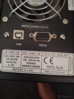 Zalozni zdroj UPS VST 2000NP - 2