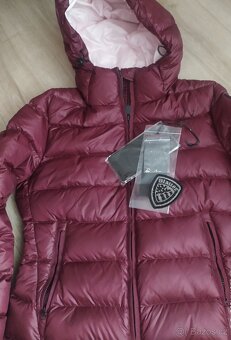 Blauer péřová bunda Swarovski znak - 2