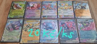 Pokémon karty EX a růžové - 2