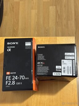 Sony A7CR + Sony FE 24–70mm f/2.8 GM II – jako nové, koupeno - 2