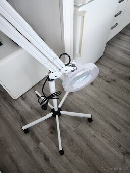 LED zvětšovací lampa se stojanem – 8×, 24 W (zánovní) - 2