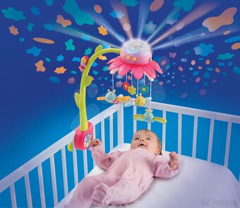 Kolotoč nad postýlku Flower Cotoons Smoby - 2