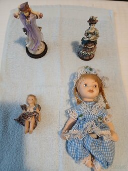 Porcelánové panenky, sošky - 2