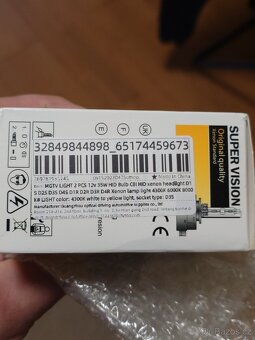 Xenonové výbojky D3S 4300K 35W - 2