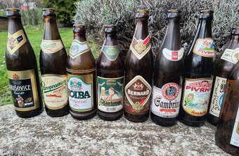 Staré pivní lahve - 2