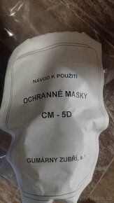 Plynová maska CM-5D nová - 2