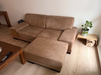 Hnědá sedačka 210x90cm - 2