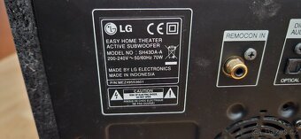 Subwoofer LG SH43DA-A + 3 reproduktory - 2