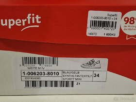 Prodám dětské celoroční boty SuperFit - velikost 34 - 2