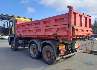 6x6 sklápěč 33/26t MAN TGA, upínací deska - 2