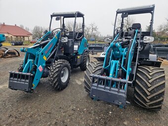 nakladač, kloubák, motor 50 Hp Kubota, 4 válce, - 2