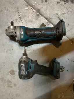 Prodám aku brusku 115mm aku rázový utahovak dtd 170 makita - 2