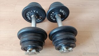 Sada činek Movit 2x15kg - 2