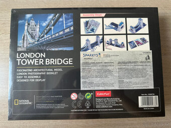 3D Puzzle, Tower Bridge - nové - 2