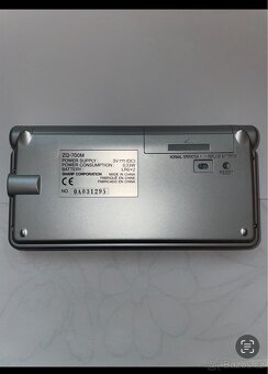 SHARP ZQ-700M elektronický organizér – funkční - 2
