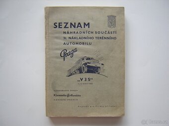 Praga V3S - Seznam náhradních dílů praga v3s - 2