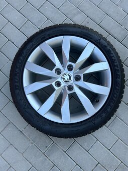 Alu kola 205/50/17 originál Škoda Octavia III - 2