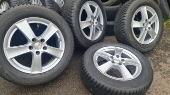 ZIMNÍ zánovní ALU KOLA disky 5x114,3 KIA 225/60/17 čidla 4x - 2