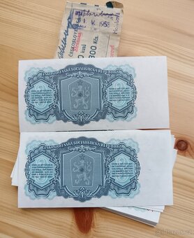 3kčs 1961 stav UNC možnost sériových čísel po sobě jdoucí - 2