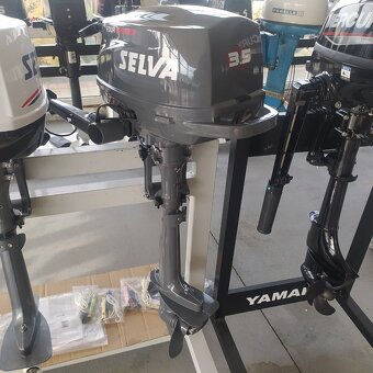 Lodní motor Selva Guppy 3,5 - lehký, tichý, úsporný - 2