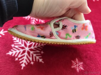 Barefoot (bosé) bačkory růžové vel. 24 stélka 150 mm - 2