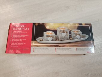 Stojan na svíčky - 3 kusy - nový - 2