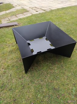 masivní zahradní krbový gril - 2