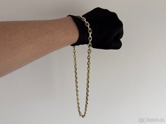 Zlata retez anker pilka 14k 585/1000 167g - 2