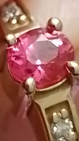 Zlatý prsten 14 kar.zlato - 2