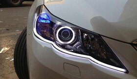 LED Audi DRL denní svícení s funkcí blinkru 60cm - 2