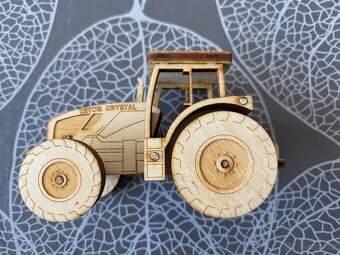 Nové dřevěné modely - Zetor Crystal s vlekem, Zetor Proxima - 2