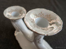 Velký porcelánový svícen - 2