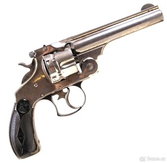 SMITH&WESSON FIRST MODEL DA CAL.44RUSSIAN+CIP TORMENTACE+ - 2