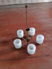 Starožitný lustr 5 ramenný - 2