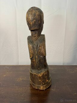 Africká figurální soška (603002) - 2