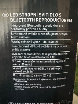 Stropní světlo s reporduktorem - 2