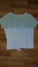 Tričko,crop top,H&M,vel.158//164 - 2